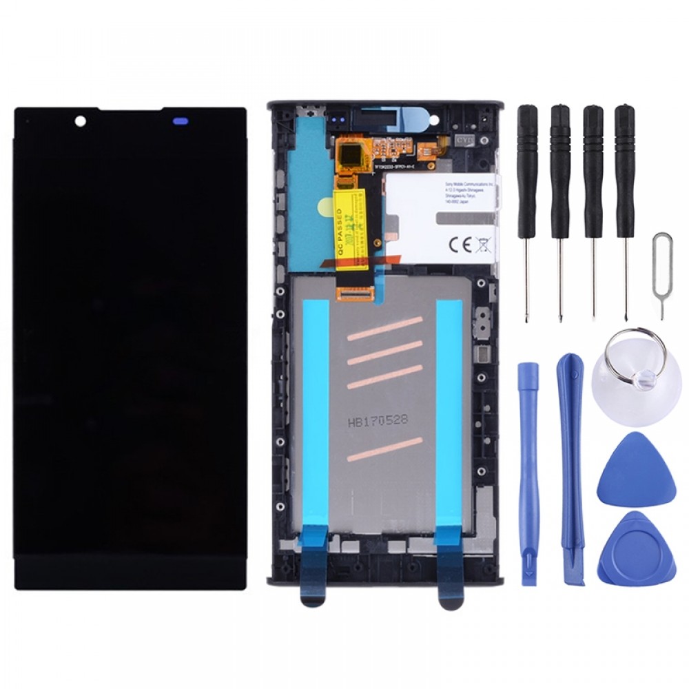 LCD Screen and Digitizer Full Assembly with Frame for Sony Xperia L1 G3311 G3312 G3313(Black) Sony Replacement Parts Sony Xperia L1